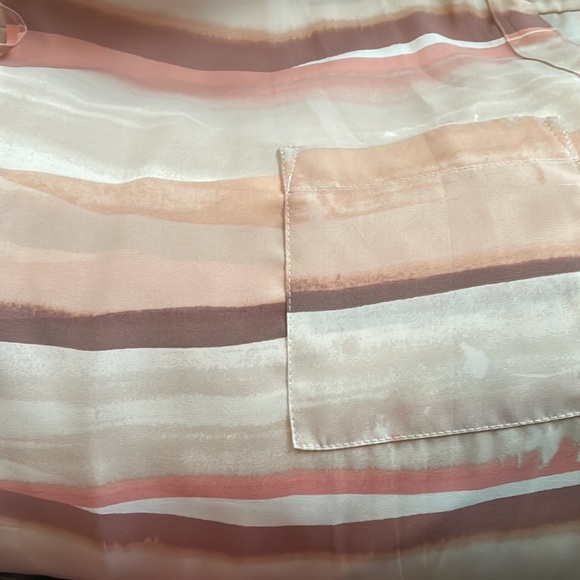 NWOT Torrid Pink Striped Blouse, Size 2X - Picture 7 of 7